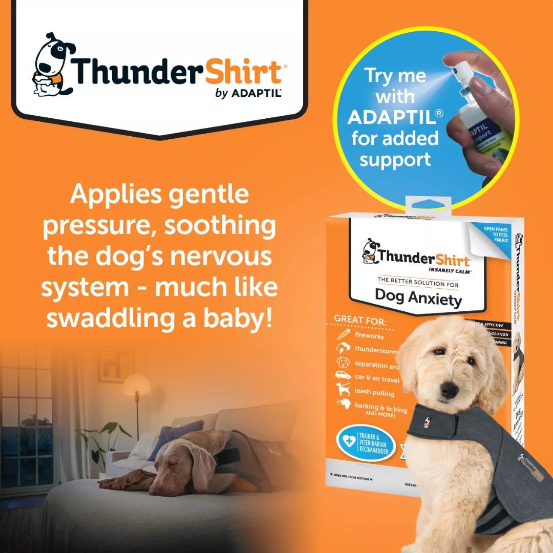 Thundershirt Fireworks info